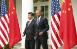 Le président américain Barack Obama et le président Xi Jinping à la Maison blanche à Washington le 25 septembre 2015