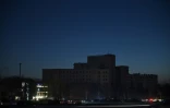 L'Université nationale de Kharkiv plongée dans le noir après les attaques russes contre les infrastructures électriques ukrainiennes, le 22 mars 2024