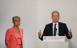 Le ministre de l'Environnement François de Rugy et la ministre des Transports Elisabeth Borne le 9 juillet 2019 à Paris