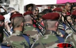 Image du défilé du 14 juillet 2005 sur le Barachois à Saint-Denis