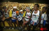 Comme tous les ans, le départ de la 10ème édition du Grand raid  a été donné à Langevin Saint-Joseph le vendredi 18 octobre 2002