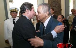 Samedi 18 mars 2006 - 

Les échanges ont été chargés d'émotion entre Jean-Louis Debré, président de l'Assemblée nationale et fils de Michel Debré, et Paul Vergès, président de la Région et fondateur du parti communiste réunionnais