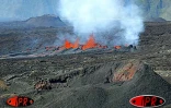 Éruption du Piton de la Fournaise le 16 novembre 2002