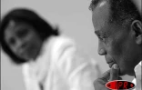 Gilbert Annette et Monique Orphée, dirigeants de la fédération socialiste de La Réunion