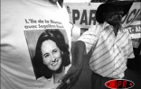 À l'effigie de Ségolène Royal, candidate socialiste à l'élection présidentielle