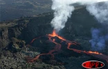 Mercredi 5 octobre 2005 -

L'éruption se poursuit au Piton de la Fournaise