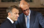 Le président français Emmanuel Macron et le chancelier allemand Friedrich Merz (D) en Allemagne, le 17 juillet 2026