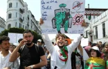 Des étudiants algériens manifestent de nouveau à Alger contre le système le 16 avril 2019