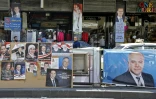 Des affiches de candidats aux élections législatives, à Damas (Syrie) le 15 juillet 2020