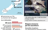 Eruption d'un volcan néo-zélandais