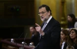 Le chef de la droite, le président du gouvernement sortant Mariano Rajoy (Parti populaire) au Parlement espagnol, à Madrid, le 2 mars 2016