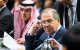 Le ministre russe des Affaires étrangères Sergei Lavrov lors du G20 le 16 février 2017 à Bonn