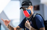 Neymar, le 24 août 2020 à Lisbonne, au lendemain de la finale de Ligue des champions perdue par le PSG face au Bayern Munich