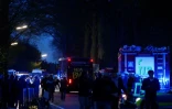 Le bus du Borussia Dortmund attaqué à Dortmund, le 11 avril 2017