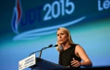 Marion Maréchal-Le Pen lors d'un meeting le 5 septembre 2015 à Marseille
