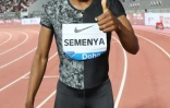 La Sud-Africaine Caster Semenya remporte le 800 m Ă Doha en Ligue de Diamant le 3 mai 2019