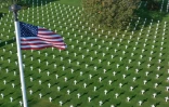 Le cimetière américain de Colleville-sur-Mer en octobre 2018