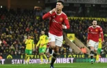 Cristiano Ronaldo buteur sur penalty pour Manchester United à Norwich City, le 11 décembre 2021