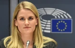 Frances Haugen témoigne au Parlement européen à Bruxelles, le 8 novembre 2021
