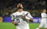 L'attaquant de l'Allemagne Serge Gnabry lors du match amical 2-2 face à l'Argentine à Dortmund le 9 octobre 2019