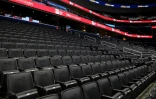 Les tribunes de la salle des Washington Wizards avant le match de NBA de la franchise contre les New York Knicks le 10 mars 2020