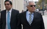 Hector Trujillo, à droite, arrive à la cour fédérale de justice de Brooklyn, à New York, le 25 octobre 2017