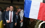 Le président des Patriotes, ancien bras droit de Marine Le Pen, Florian Philippot, à Forbach le 2 septembre 2018