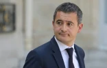 Le ministre des Comptes publics Gérald Darmanin, le 30 avril 2019 à l'Elysée, à Paris