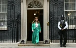 La vice-Première ministre chargée du logement Angela Rayner quitte le 10 Downing Sreet, le 5 juillet 2024