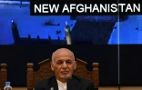 Le président afghan Ashraf Ghani au palais présidentiel à Kaboul le 28 juillet 2021
