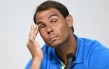 Rafael Nadal lors d'une conférence de presse à Roland-Garros, le 25 mai 2024