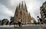 Vue de la basilique de la Sagrada Família, le 4 juin 2026 à Barcelone (Espagne)