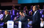 Jean-François Copé lors du deuxième débat de la primaire de la droite, à Paris le 3 novembre 2016