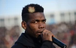 Le milieu international français Paul Pogba à Tours le 29 décembre 2019.