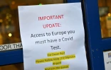 Pour quitter la Grande-Bretagne, il faudra disposer d'un test négatif sensible au coronavirus et à son variant