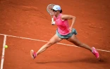 La Polonaise Iga Swiatek face Ă l'Estonienne Annett Kontaveit au 3e tour de Roland-Garros, le 5 juin 2021