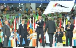 Valentin Balakhnichev, alors président de la Fédération russe et officiel de l'IAAF, lors de la clôture des Mondiaux de Daegu, le 4 septembre 2011