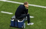 L'entraîneur allemand du Paris-SG, Thomas Tuchel, lors de la finale de la Ligue des champions face au Bayern Munich, à Lisbonne, le 23 août 2020