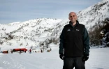 Liron Mills, directeur de la station de ski israélienne du mont Hermon, sur le Golan occupé par l'Etat hébreu, le 21 janvier 2016