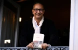 L'écrivain Kamel Daoud, lauréat du prix Goncourt pour son roman "Houris", au restaurant Drouant à Paris, le 4 novembre 2024
