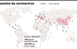 L'expansion du coronavirus