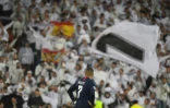Kylian Mbappé le 26 novembre 2019 au stade Santiago-Bernabeu lors d'un match de groupe de Ligue des champions entre le PAris SG et le Real Madrid