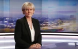 Nadine Morano sur le plateau de TF1, le 8 octobre 2015 à Boulogne-Billancourt