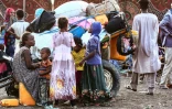 Des Ethiopiens qui ont fui les combats dans la région du Tigré dans un camp de réfugiés à Hamdiyet, le 14 novembre 2020 à Kasala, au Soudan