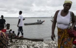 Des pêcheurs à Touguiyire, dans la préfecture de Forécariah, le 4 septembre 2025 en Guinée