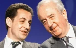 Nicolas Sarkozy et Edouard Balladur le 26 avril 1999 à Paris