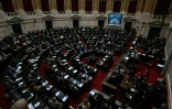 Des députés réunis au Congrès national pour discuter des vetos du président argentin Javier Milei à Buenos Aires, le 17 septembre 2025