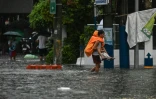 Manille est sous l'eau avec les pluies de la mousson, le 24 juillet 2024