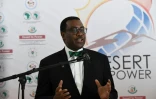 Le président de la Banque africaine de développement Akinwumi Adesina à Ouagadougou le 13 septembre 2019