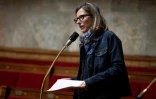 La députée Emmanuelle Ménard, proche du RN, à l'Assemblée nationale le 8 mai 2020